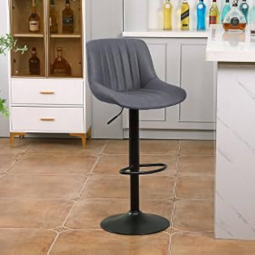 ⭐︎カウンターチェアー 3脚セット 昇降式⭐︎ Amazon｜Youhauchair モダン カウンターチェア 3脚セット グレー